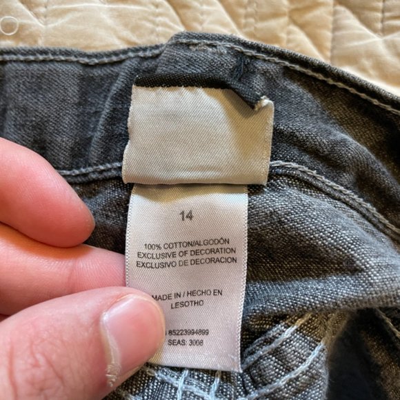 Orignal Clothing Co Route 66 Black Denim Jean Shorts - Picture 3 of 5